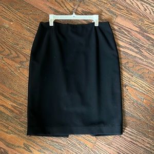 Black tahari pencil skirt size 2